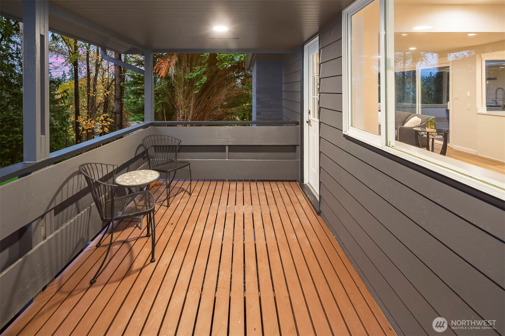 The deck off the Great Room