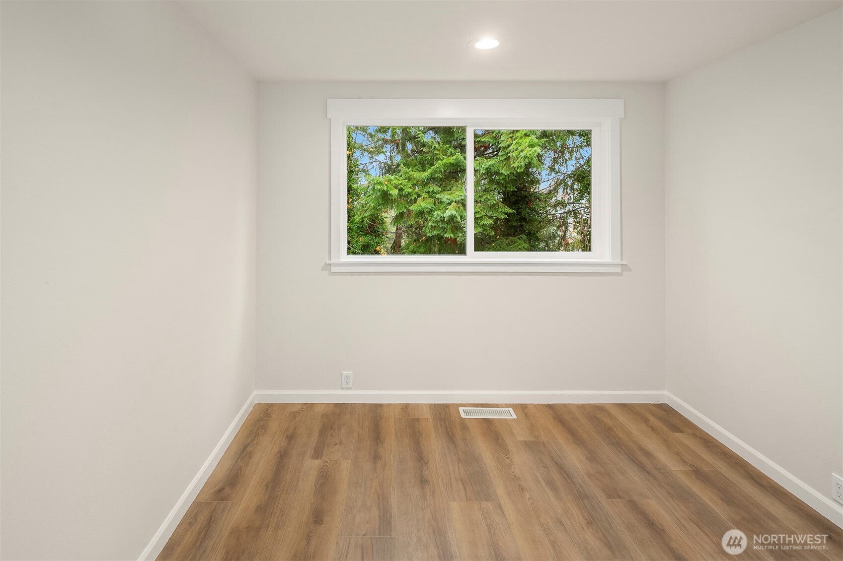 One of 4 bedrooms total on the main level