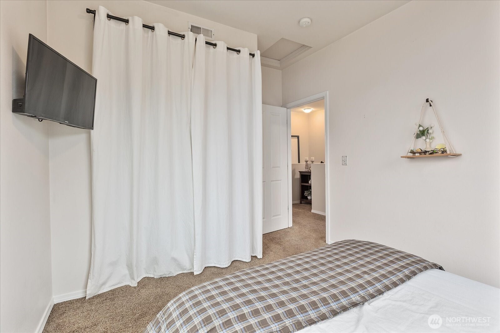 Tall ceilings throughout the home