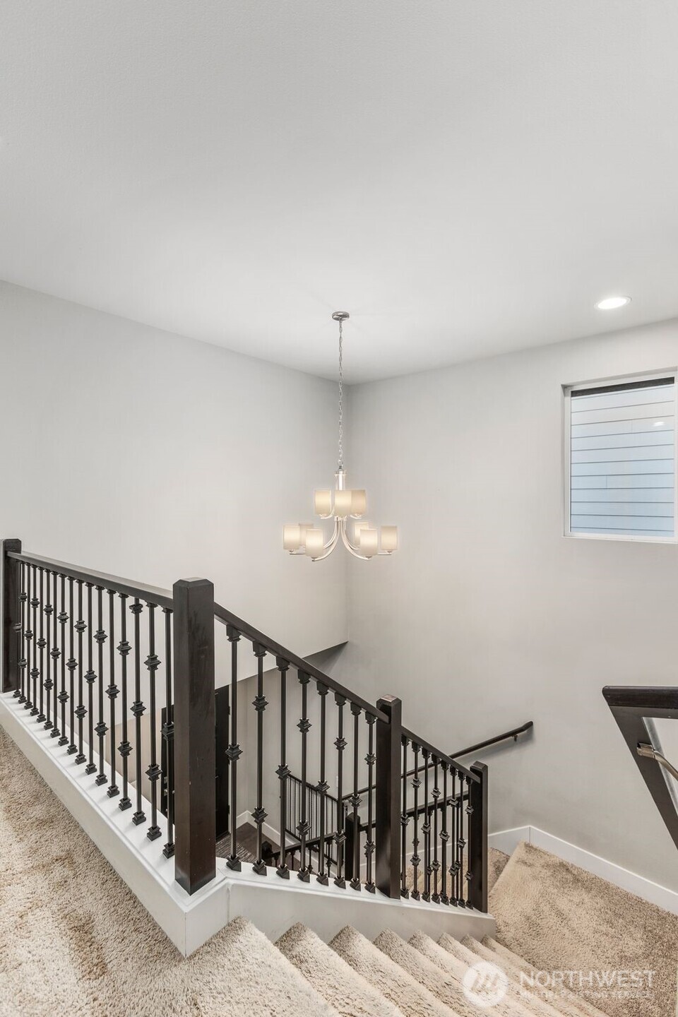 Soaring Ceilings, extra space at top of landing
