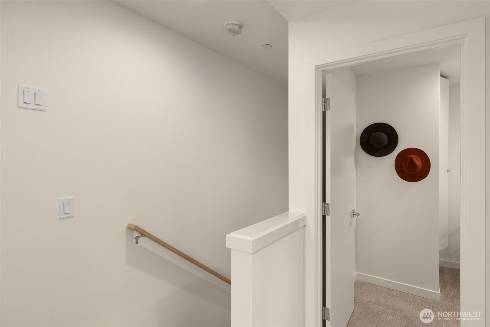 Photos of model home with similar finishes & floor plan.