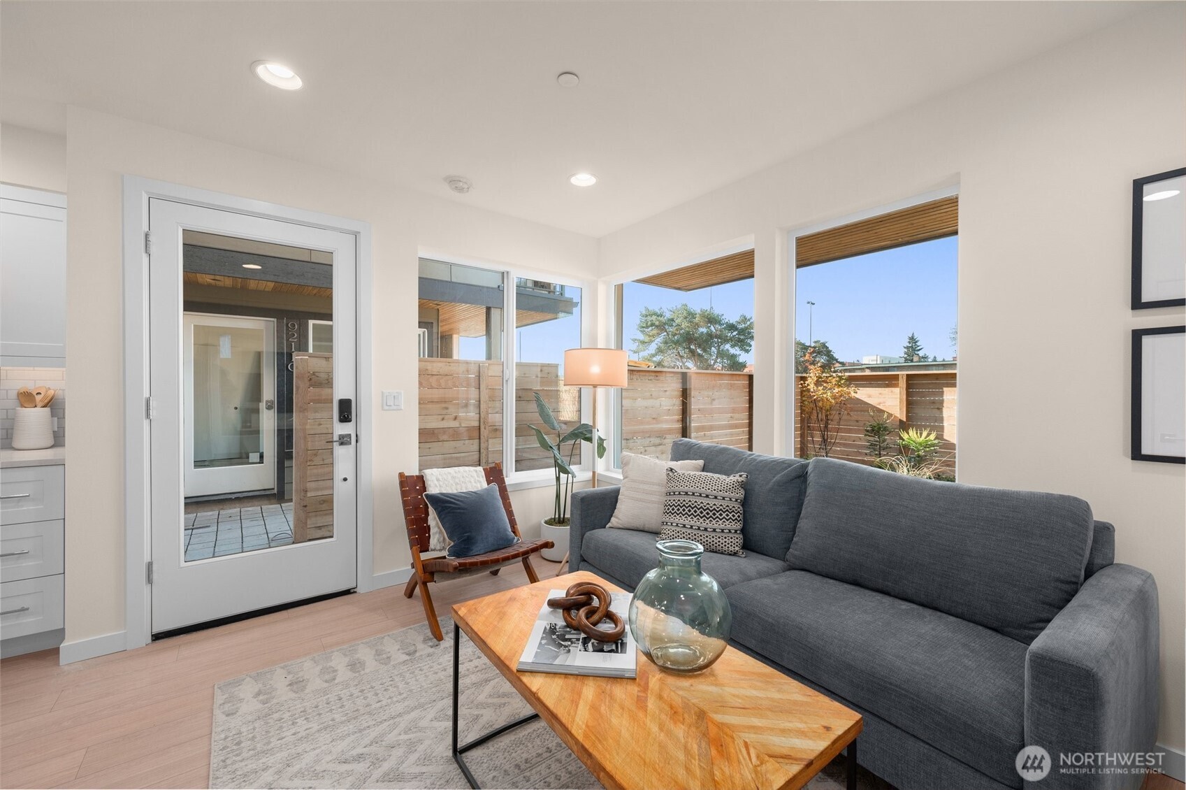 Photos of model home with similar finishes & floor plan.