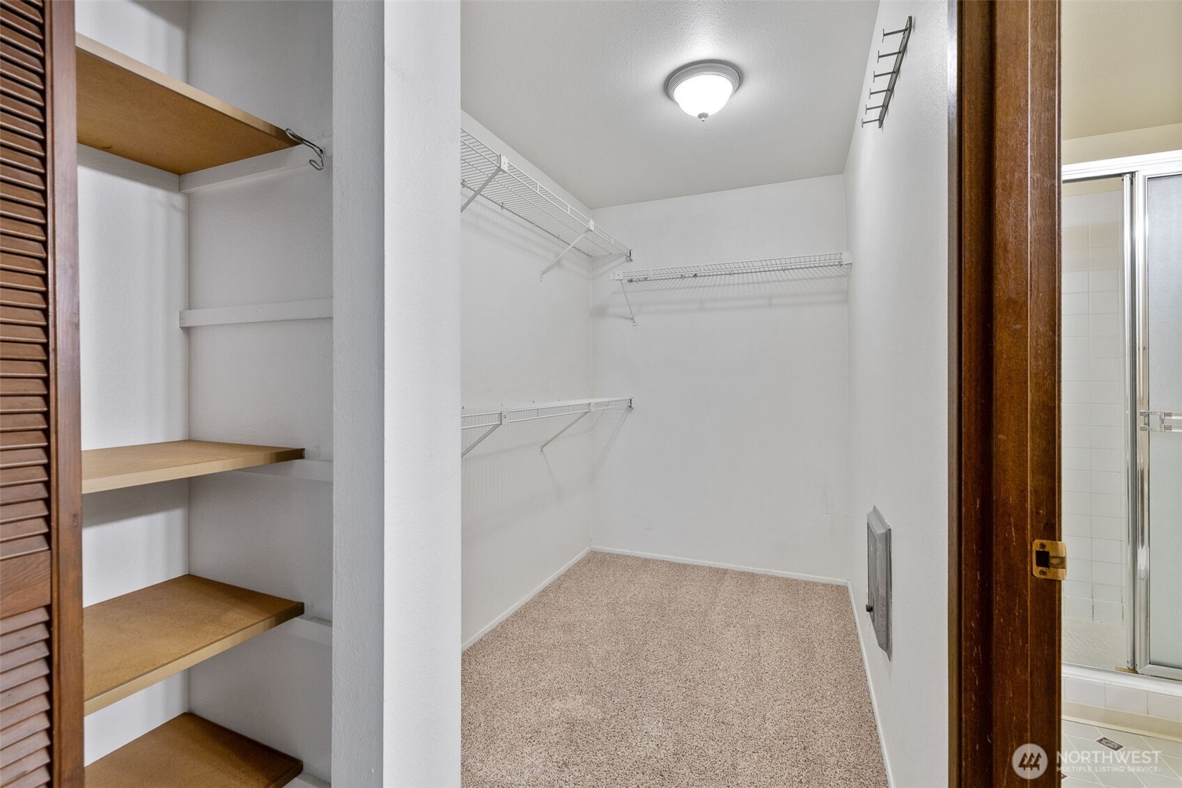 Extra Storage in Walk-in Closet