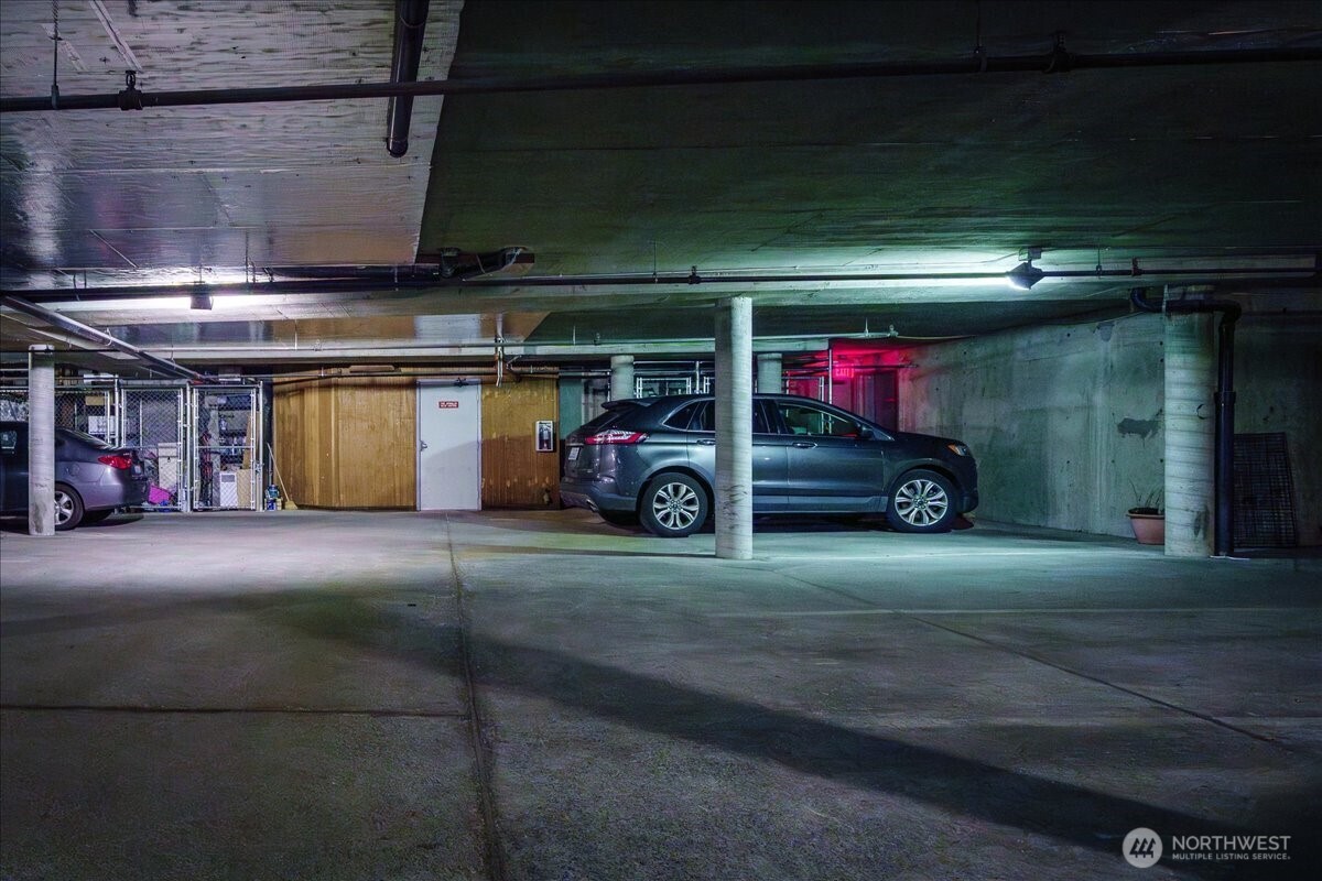 Parking space  #21 in secured garage