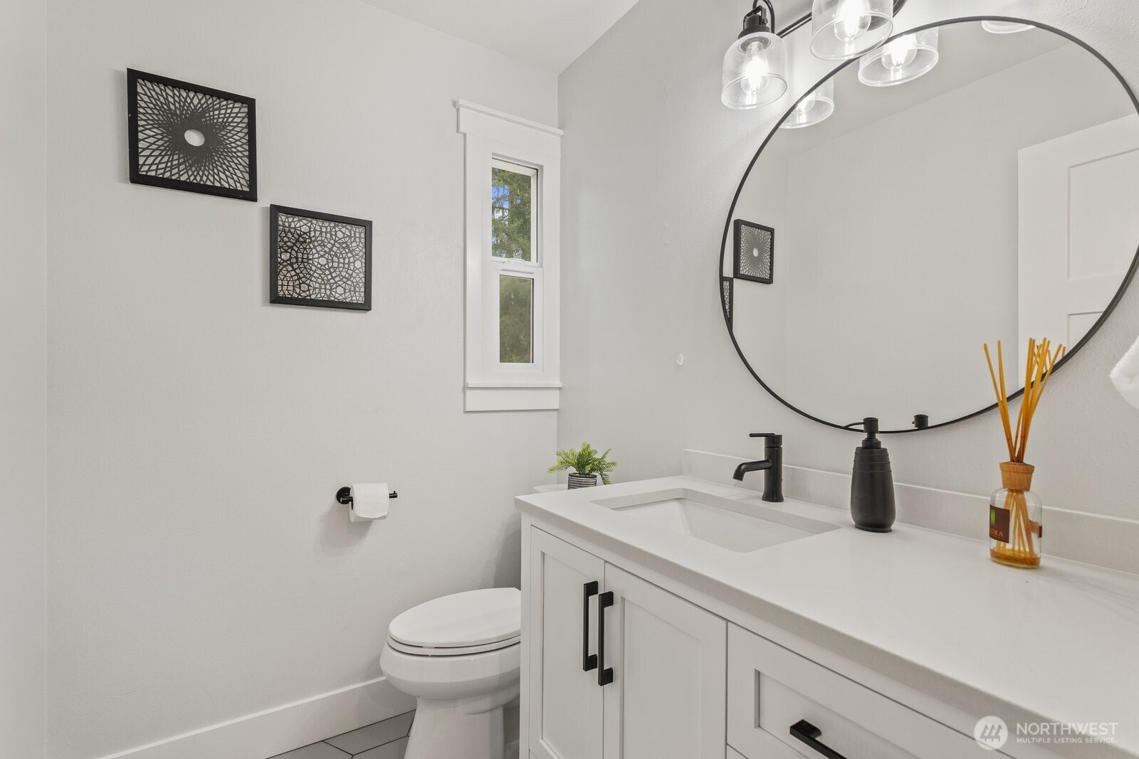 Additional half bath upstairs