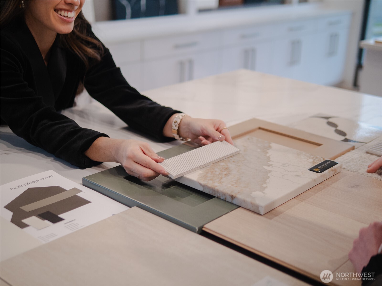Make your home uniquely yours — select finishes in our local design studio!