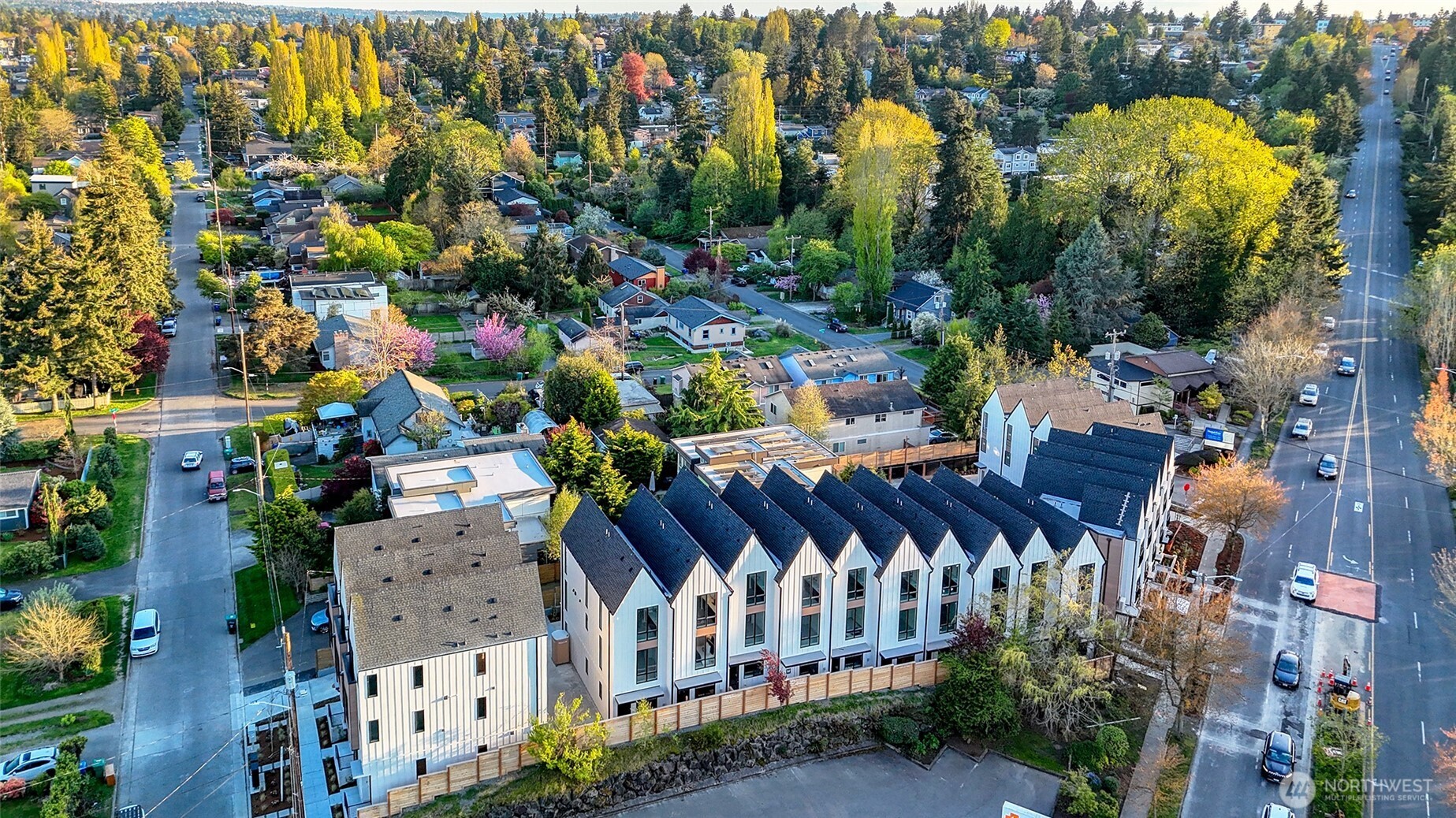 Tucked in a leafy residential neighborhood, this community offers a peaceful escape without sacrificing proximity to local favorites.