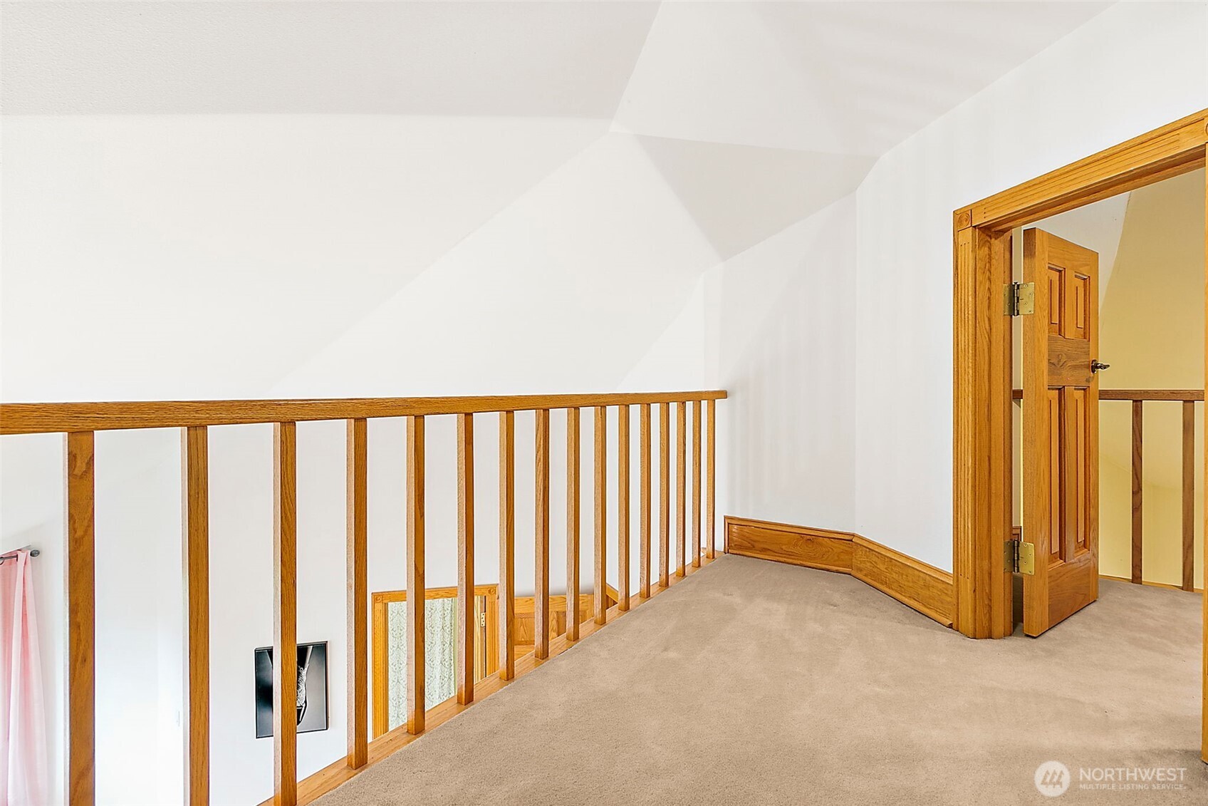 Balcony's in loft overlooking the bedrooms.