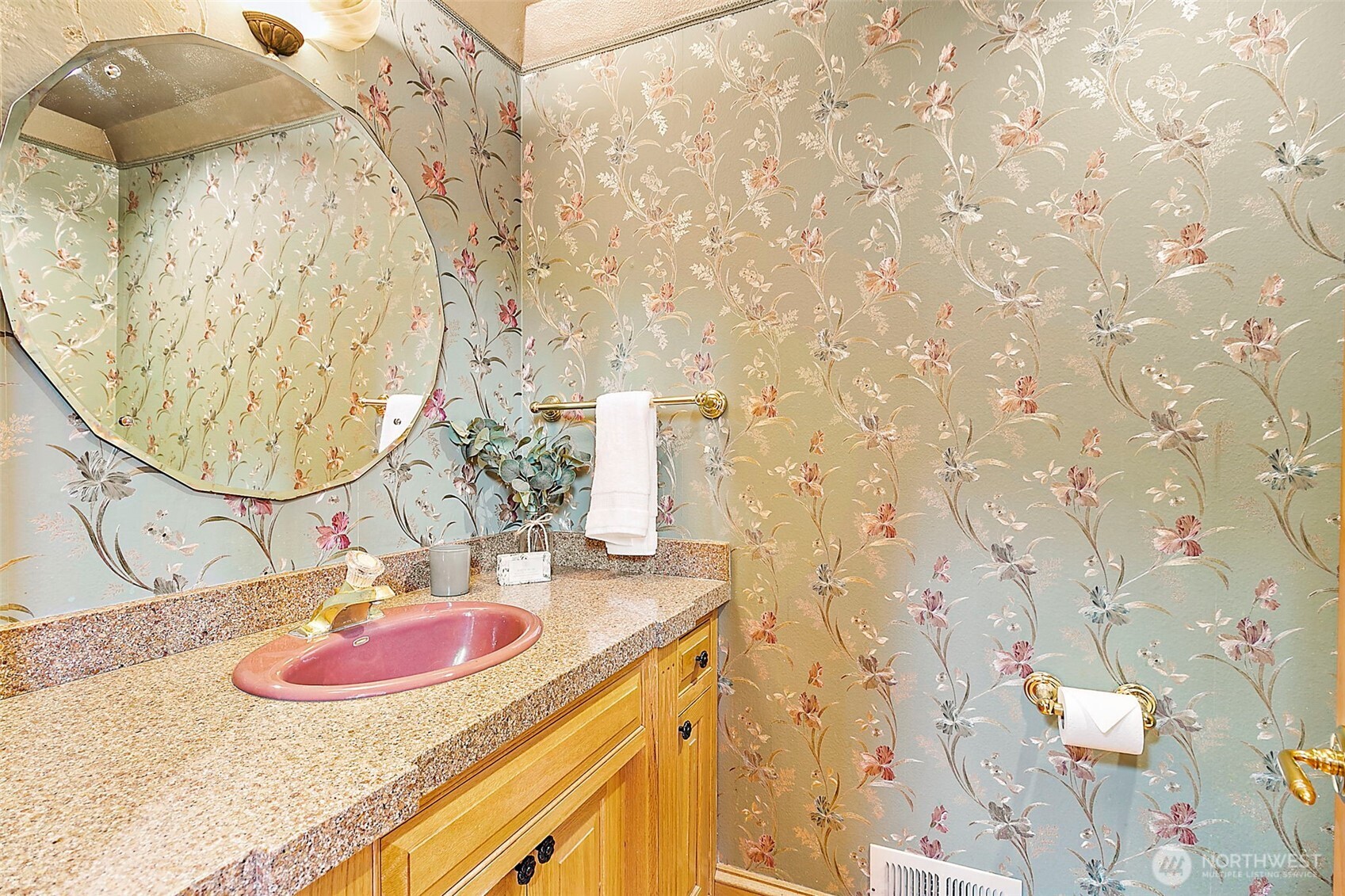 Main floor powder room.