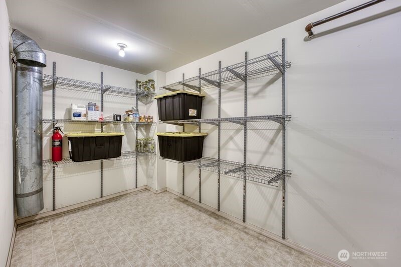 Lower level Storage Room.