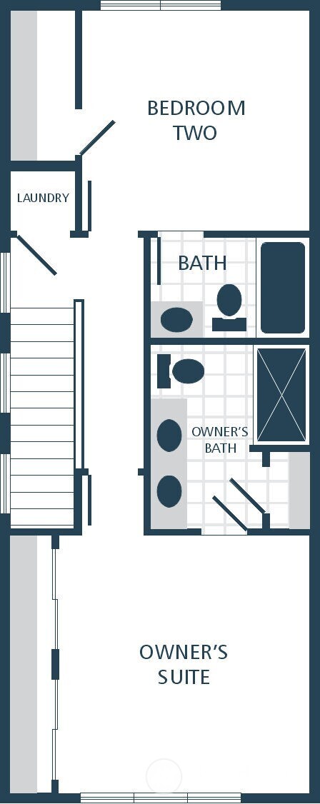 Photographs are for illustrative purposes only. Features, finishes, interior/exterior colors, landscaping and floorplan shown may vary from actual homes built.