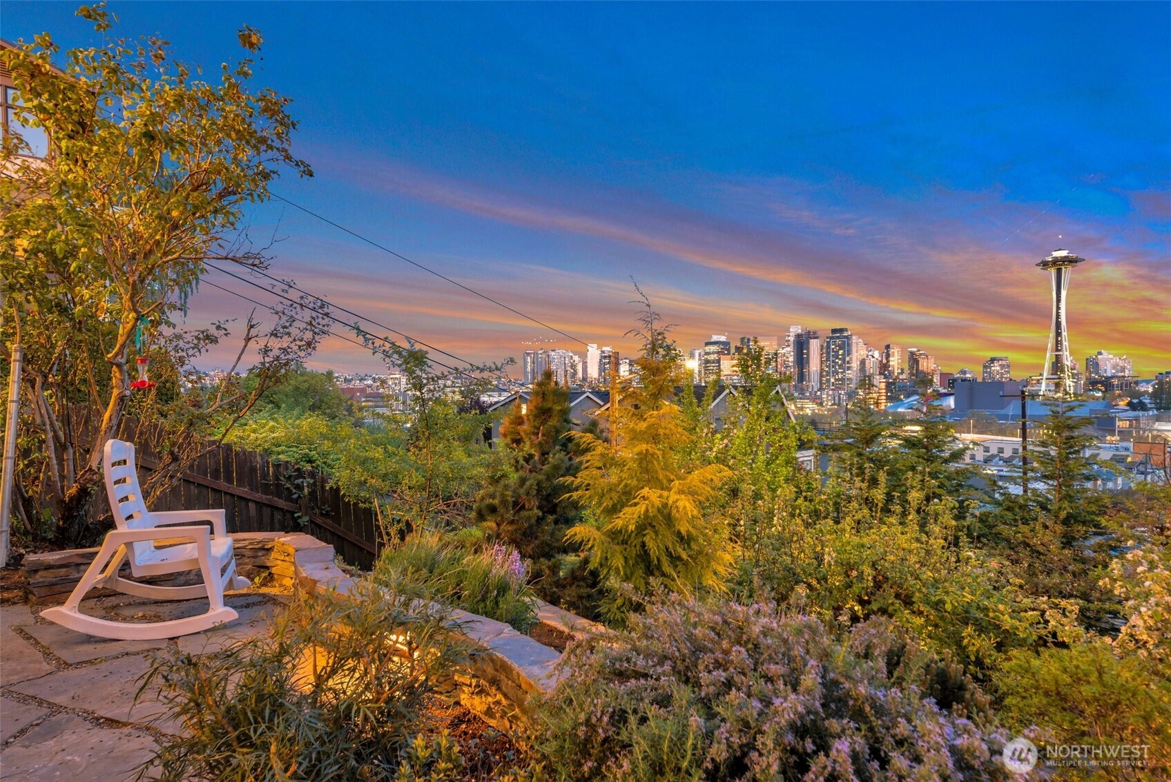 Sit outside and enjoy the views!