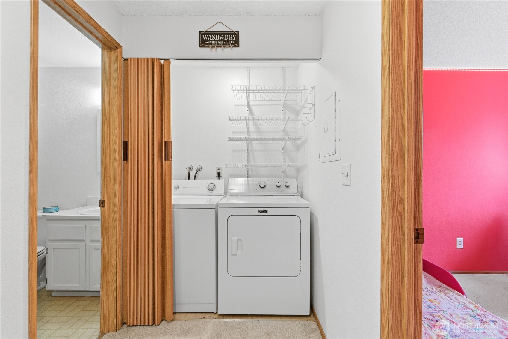 second bedroom with walk in closet