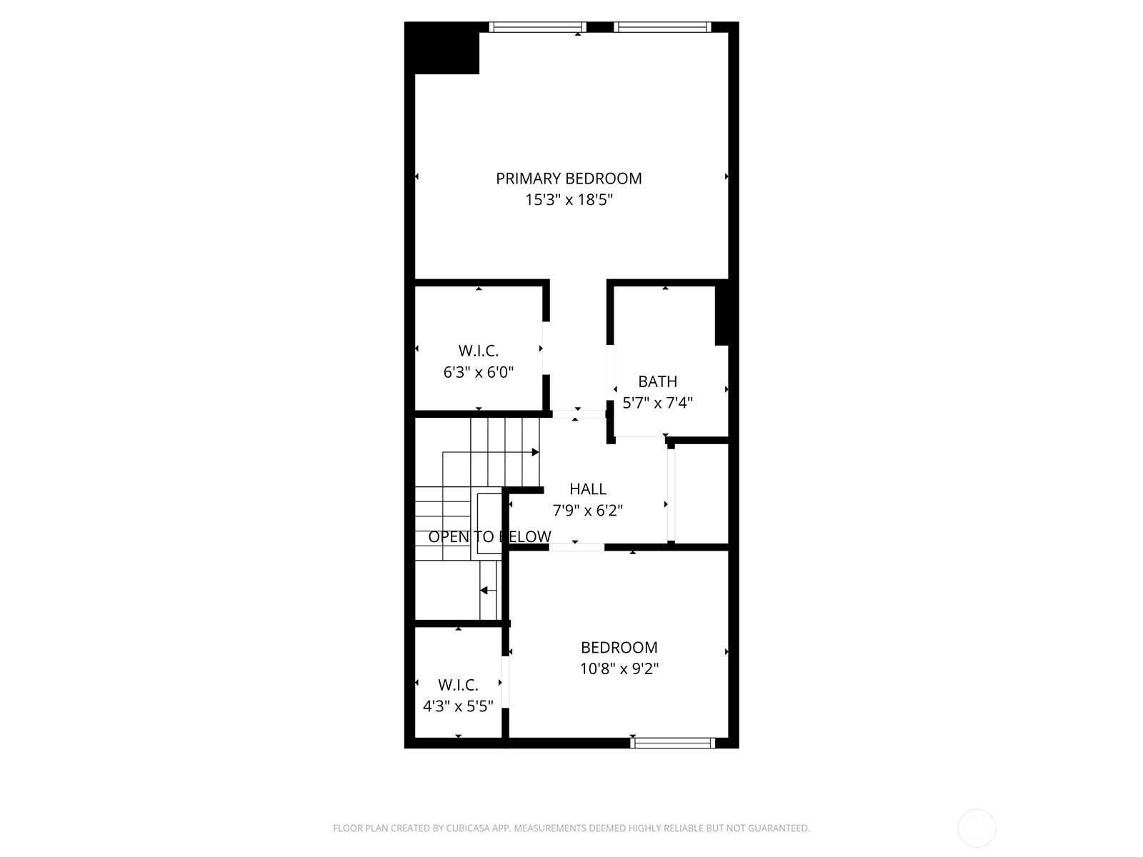 second floor floor plan