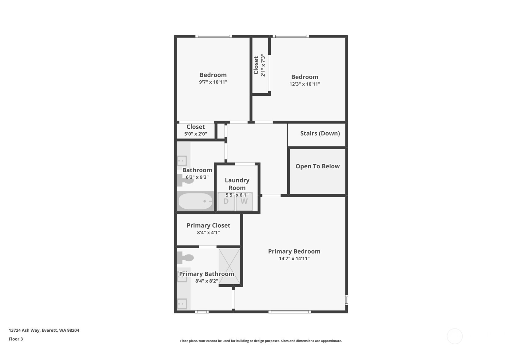 Third Story Floorplan
