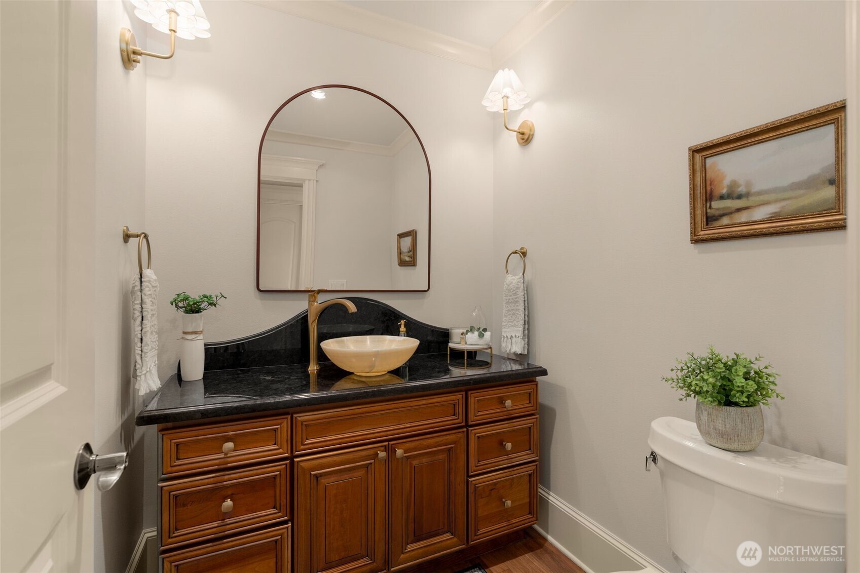 Primary View Suite. This is where you can sit in bed and view Mt. Rainier, Bellevue skyline, Seattle skyline, the Space Needle, the Olympic Mountains and Lake Washington!