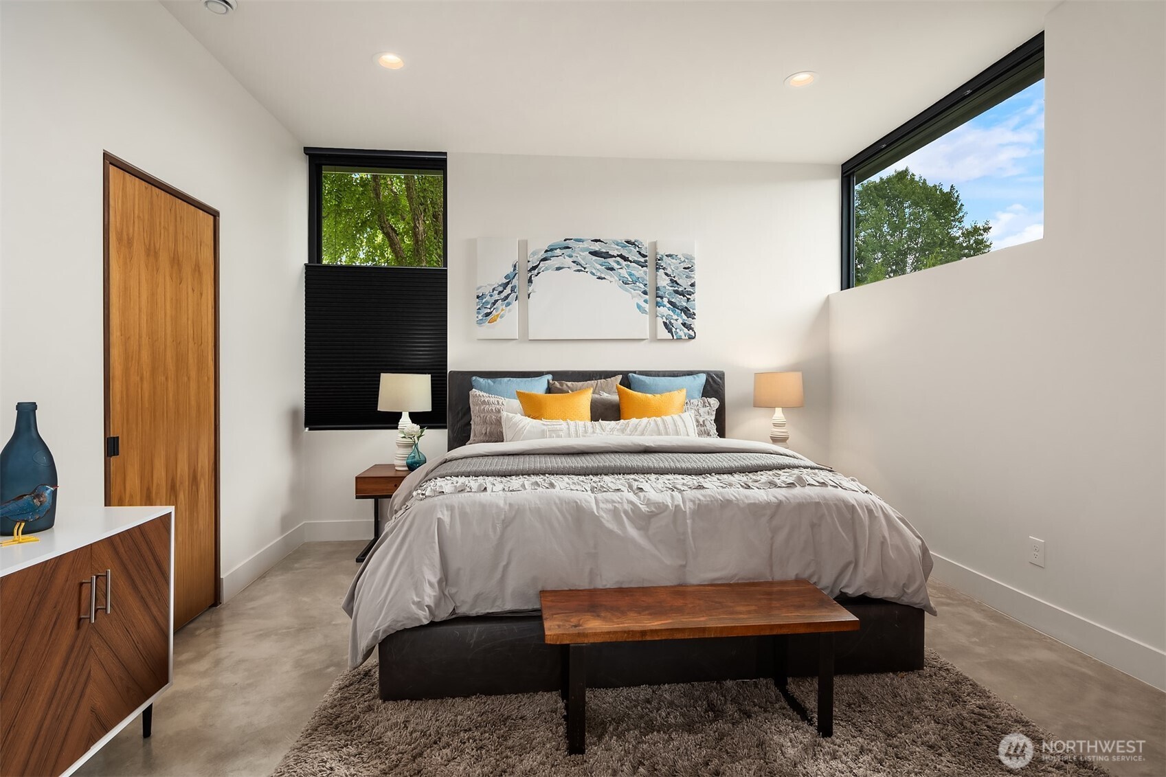 Generous main floor guest suite