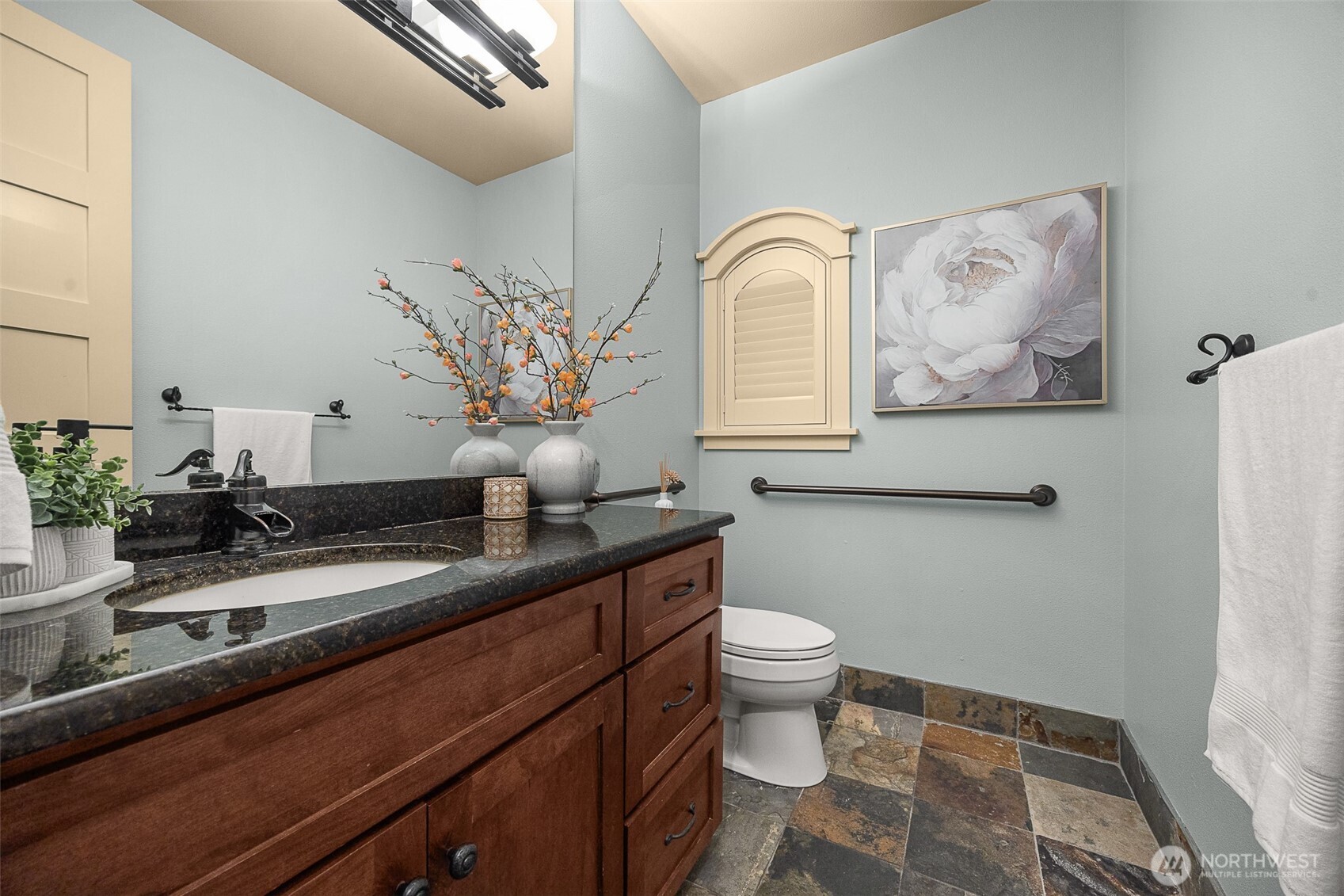 Powder room on the main level