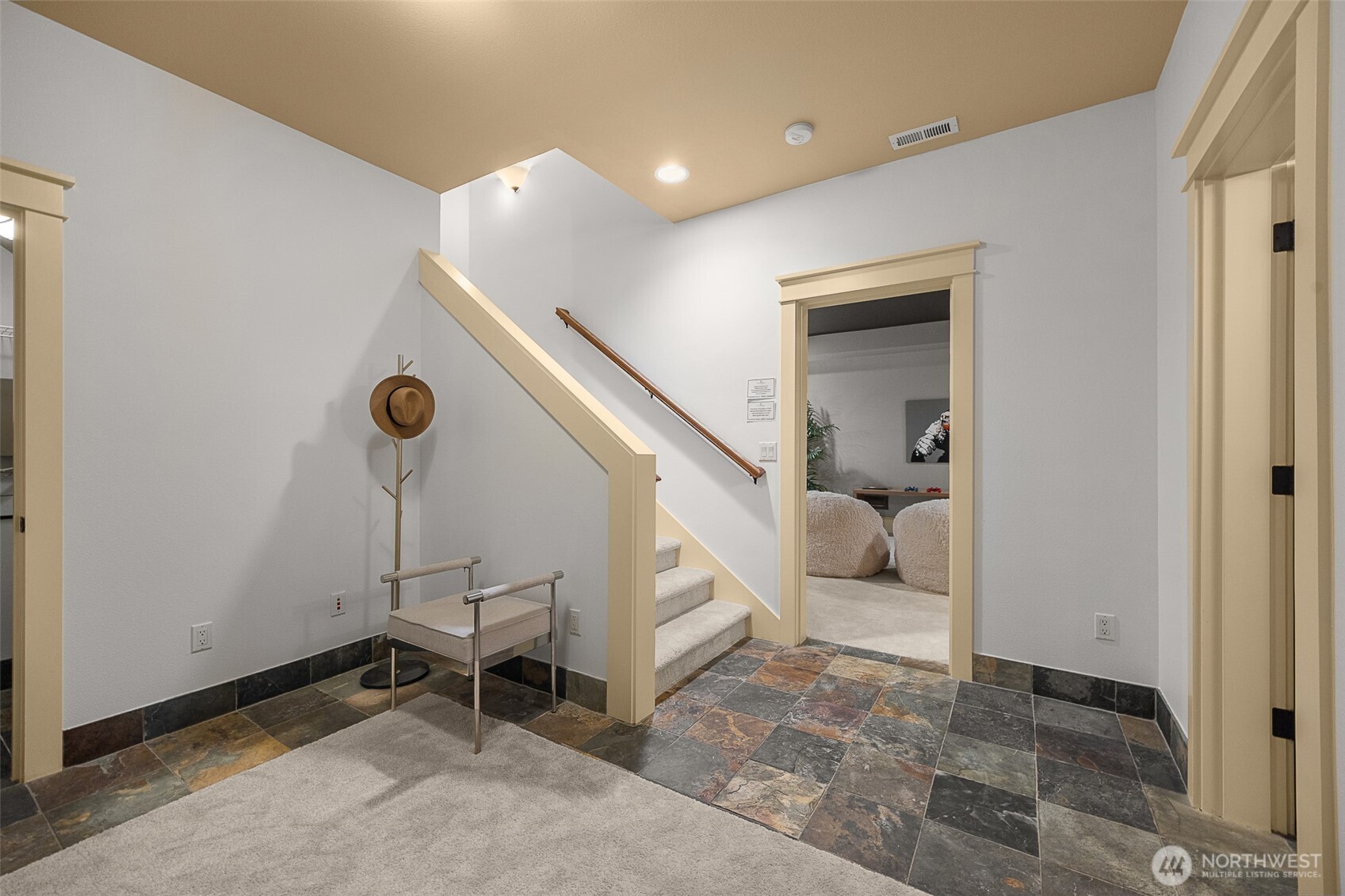 Expansive space downstairs