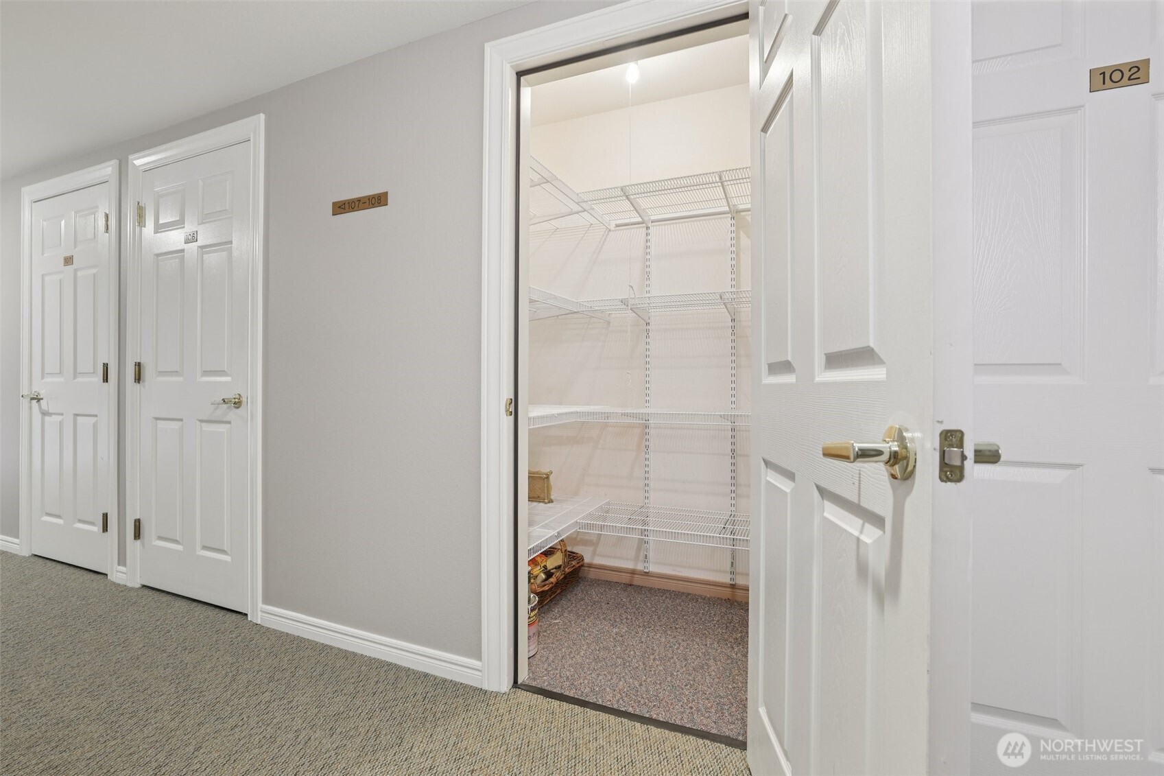 Hall Closet Storage Room #103