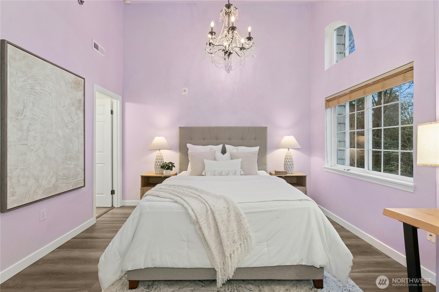 Primary also comes equipped with a full bath.