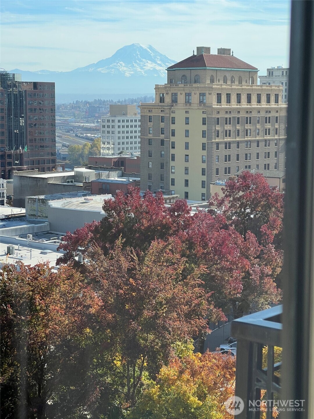 Mt Rainier view from Balcony