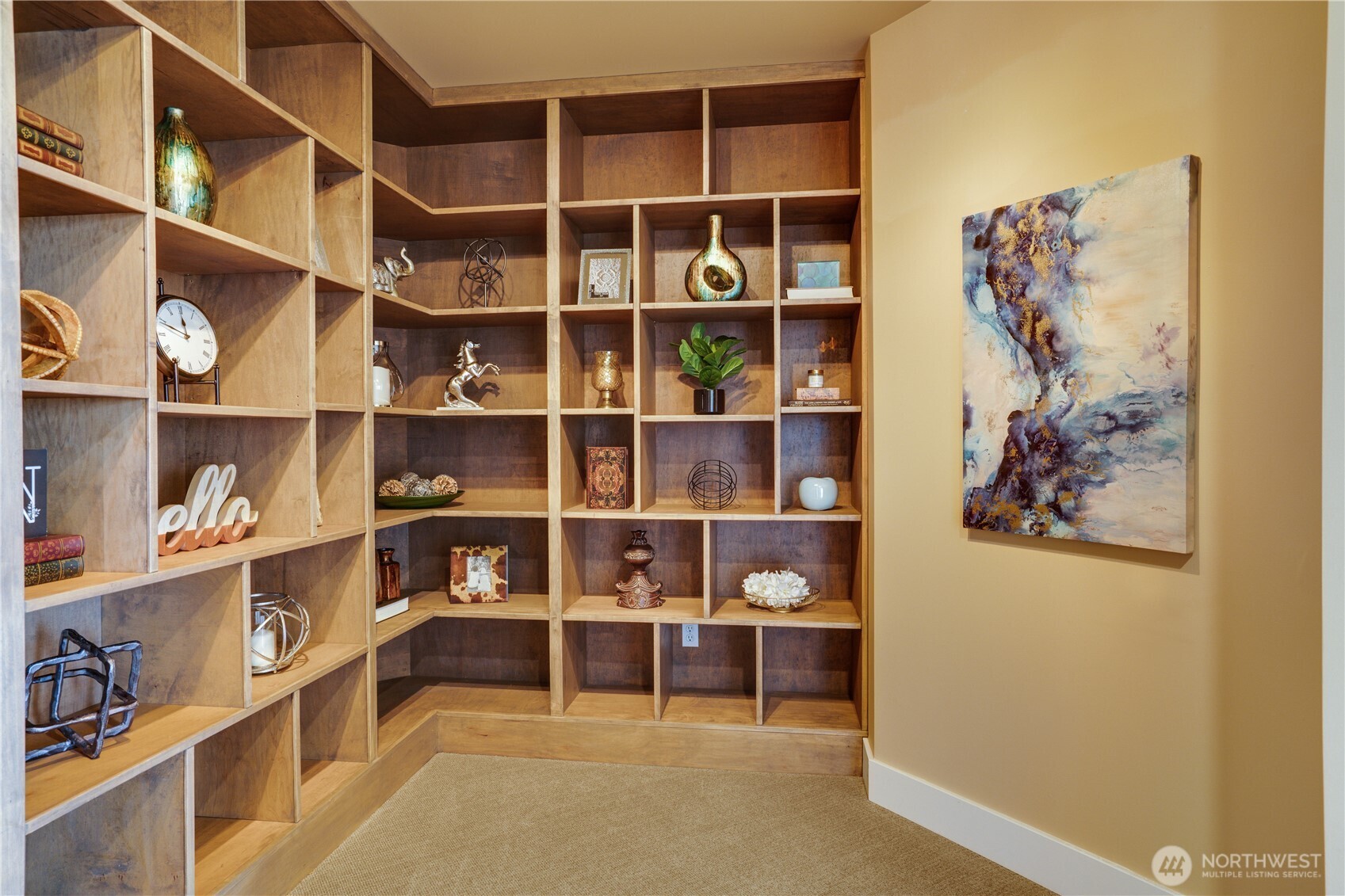 Main Floor Library (1 of 2 libraries)