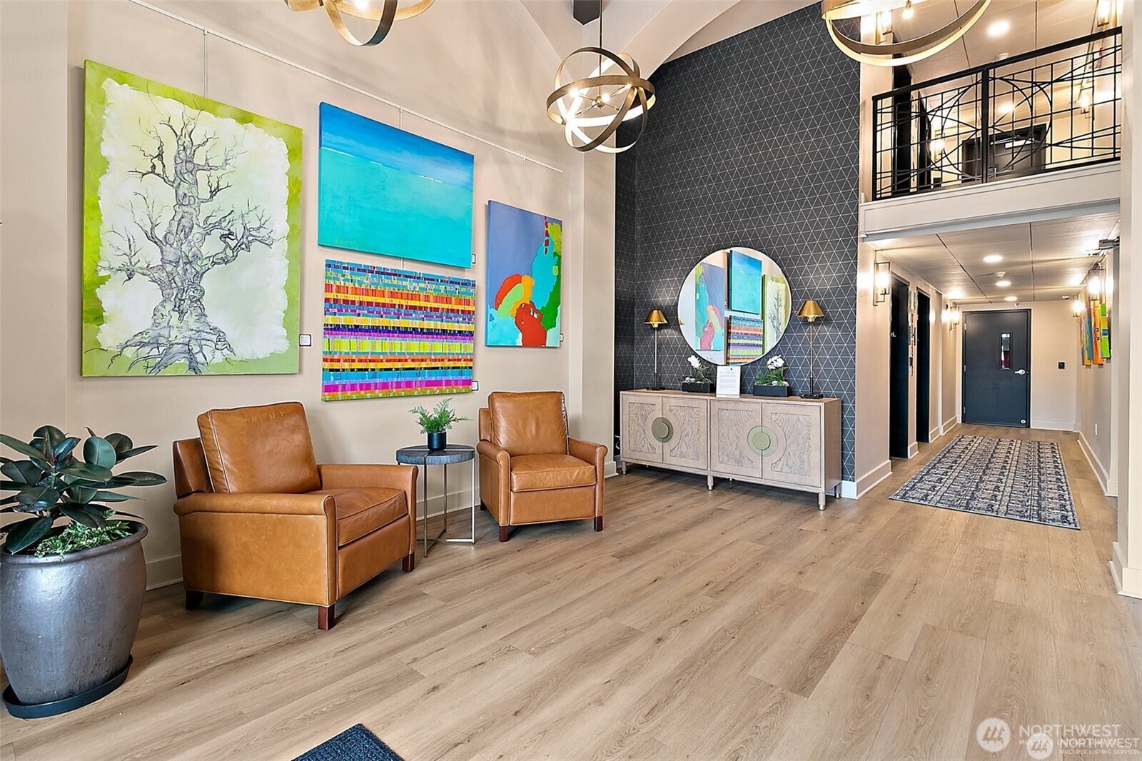 Condo Lobby - Freshly Updated!