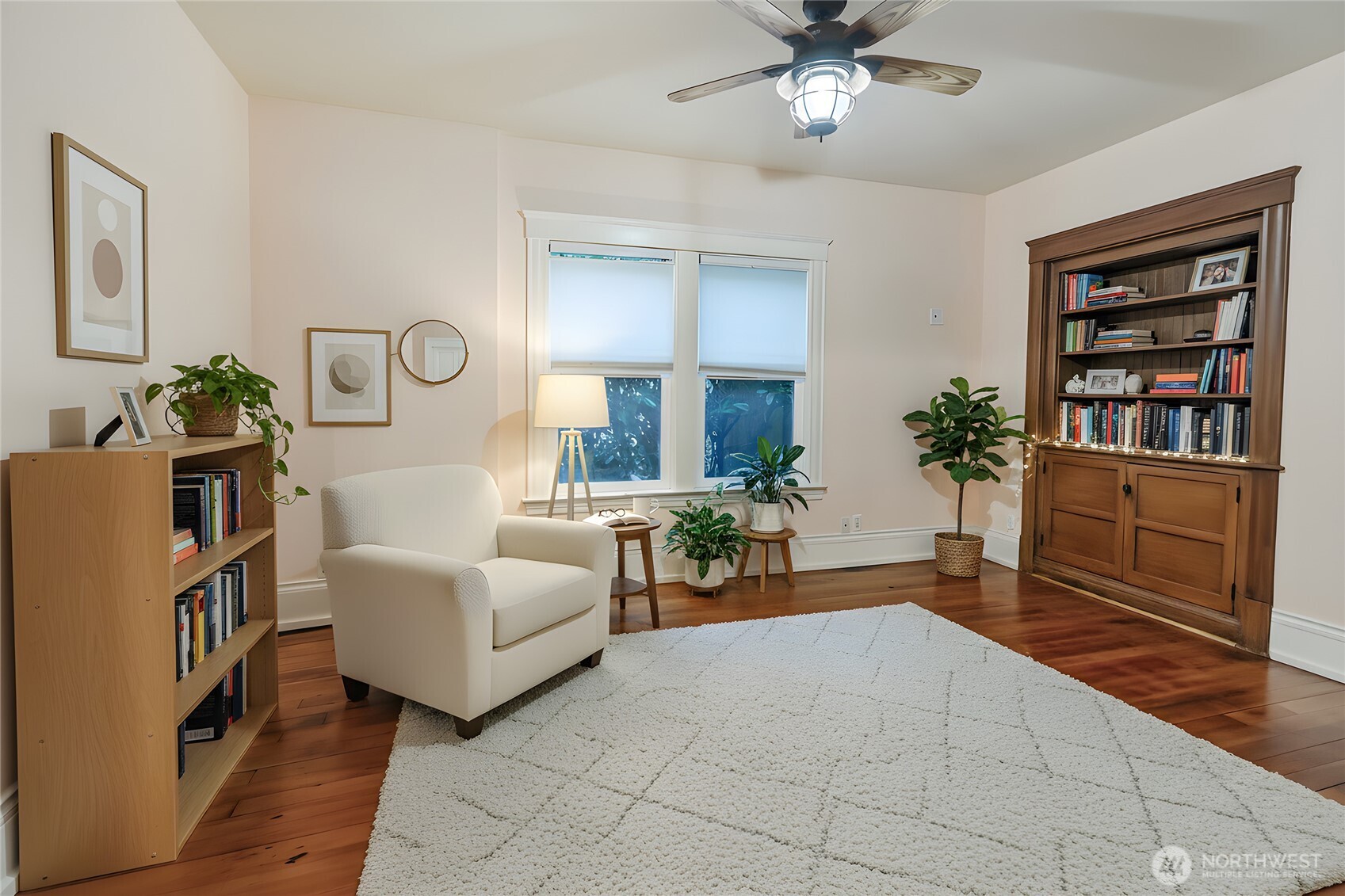 A reading room, play space, lounge, or whatever you want to make it! *virtually staged