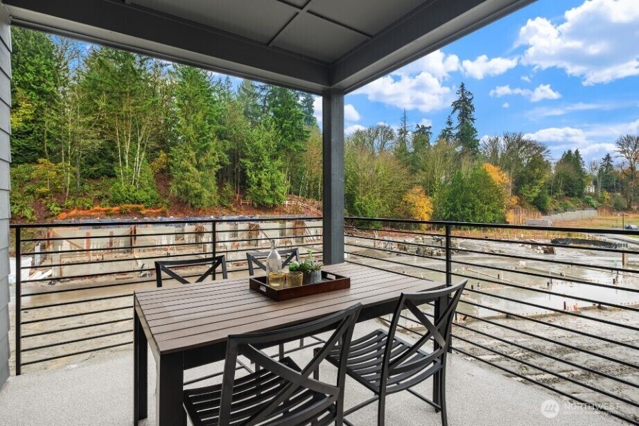 Covered Balcony off 2nd floor Great Room and Flex Room