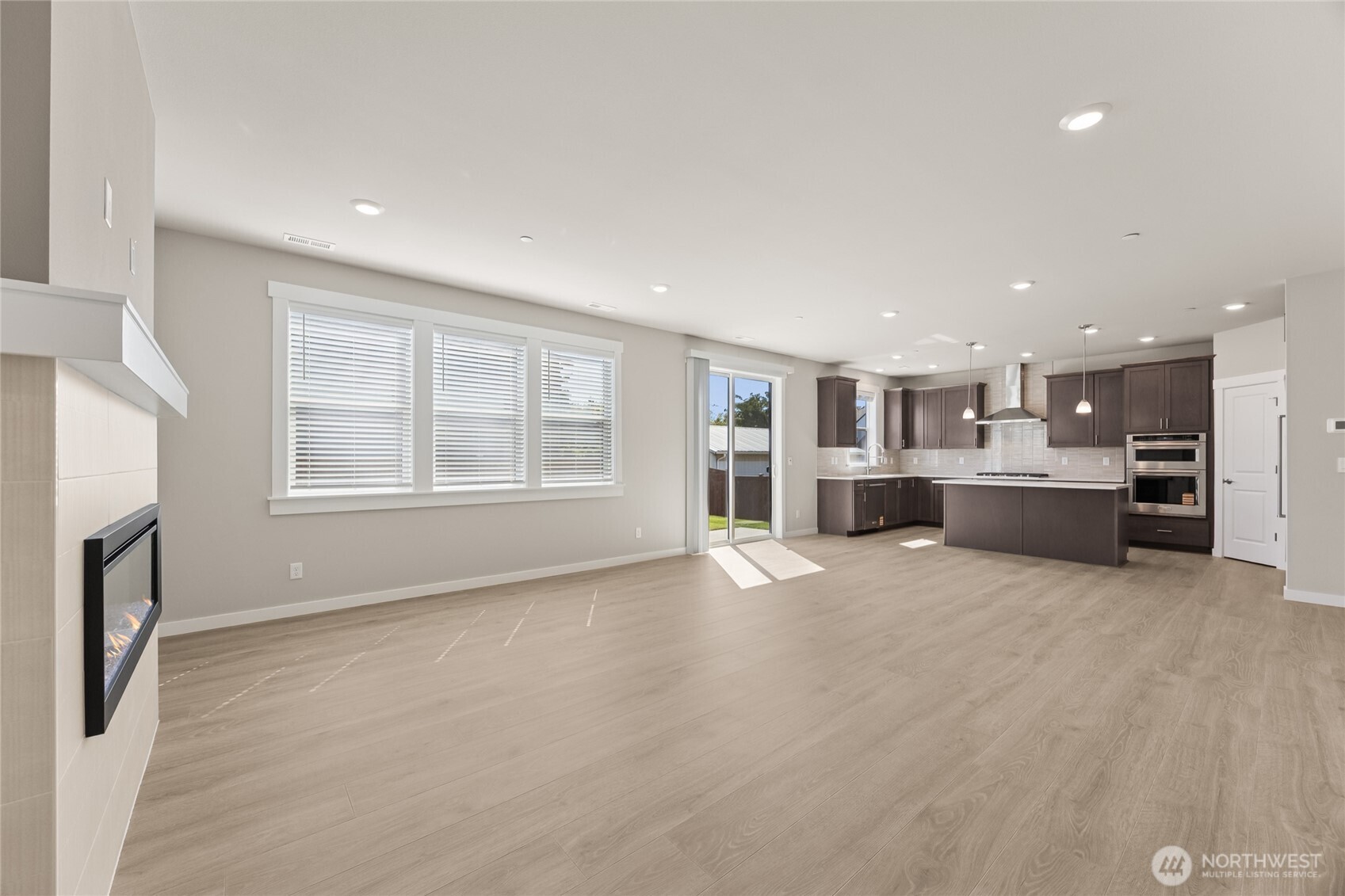Home for sale includes white cabinets.