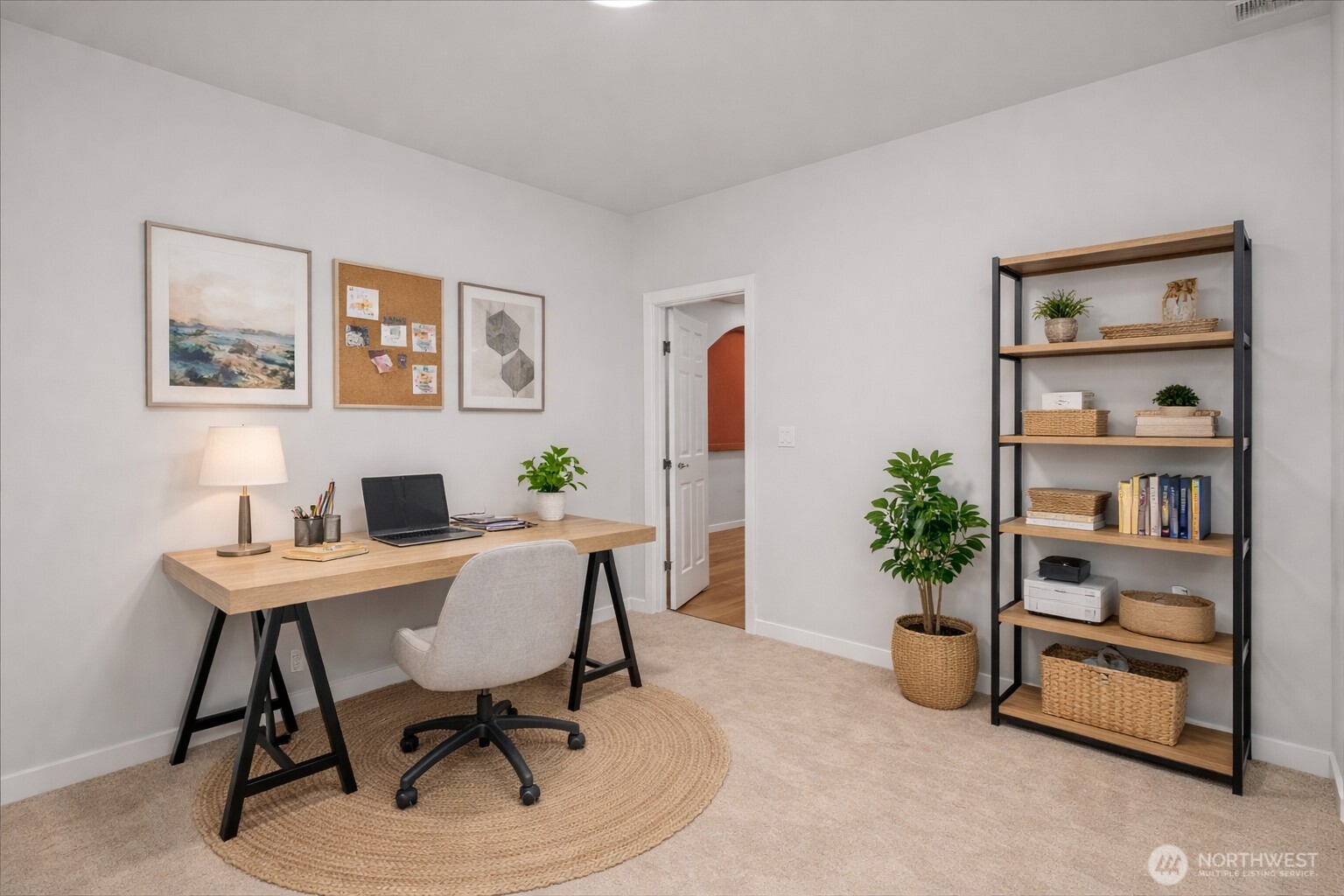 Bedroom #3 virtually staged