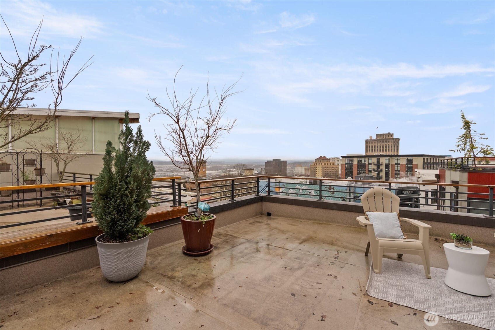 Lower level bedroom with heated floors