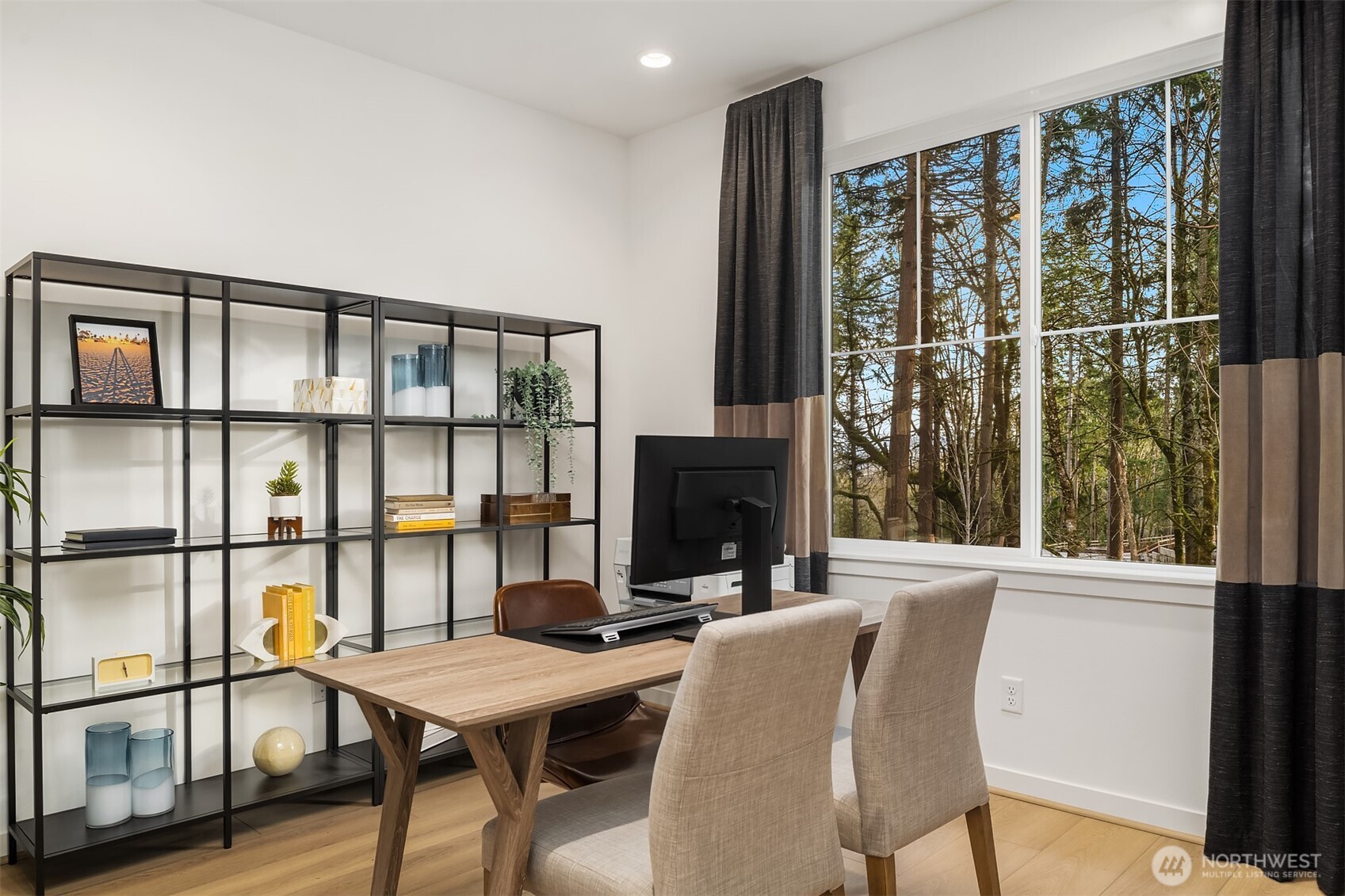 Interior of a furnished Poppy. Finishes and surfaces my differ from subject property.