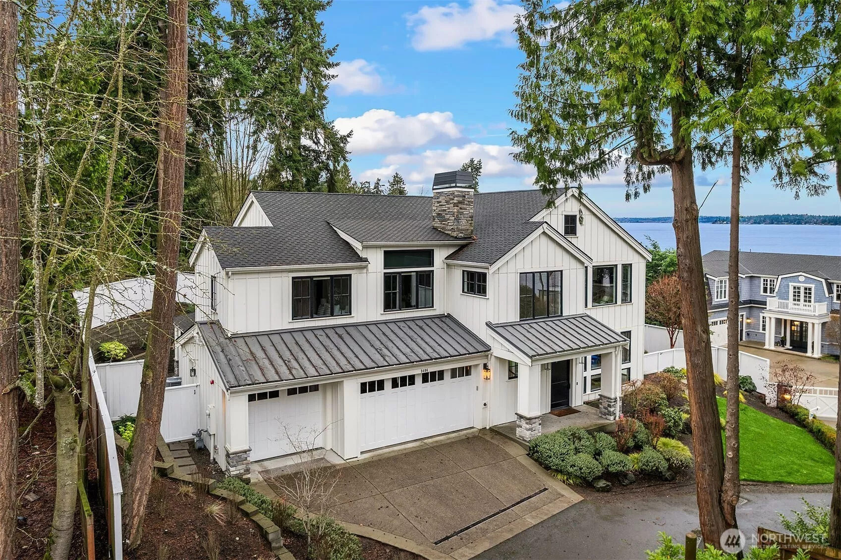 Custom Farmhouse in Mercer Island’s North End Community
