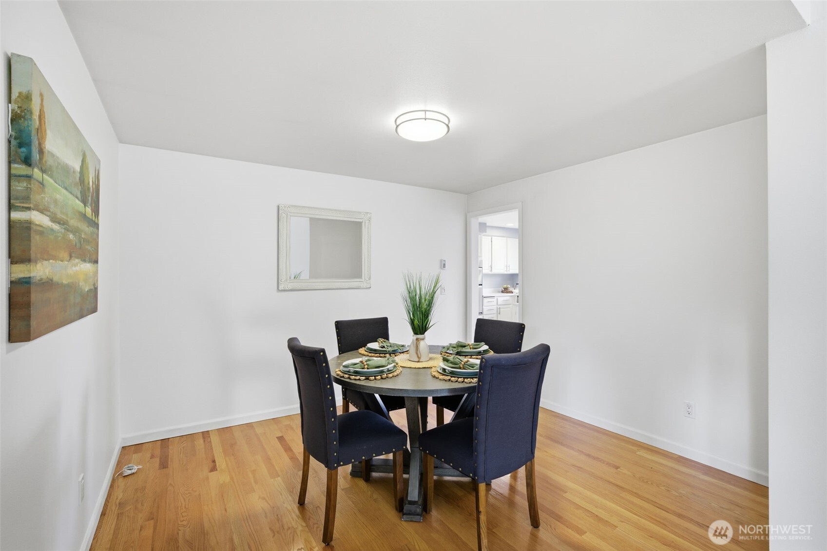 Versatile dining room or flex space—perfect for formal dining, home office, playroom, game room, hobbies, library, music room, or creative studio.