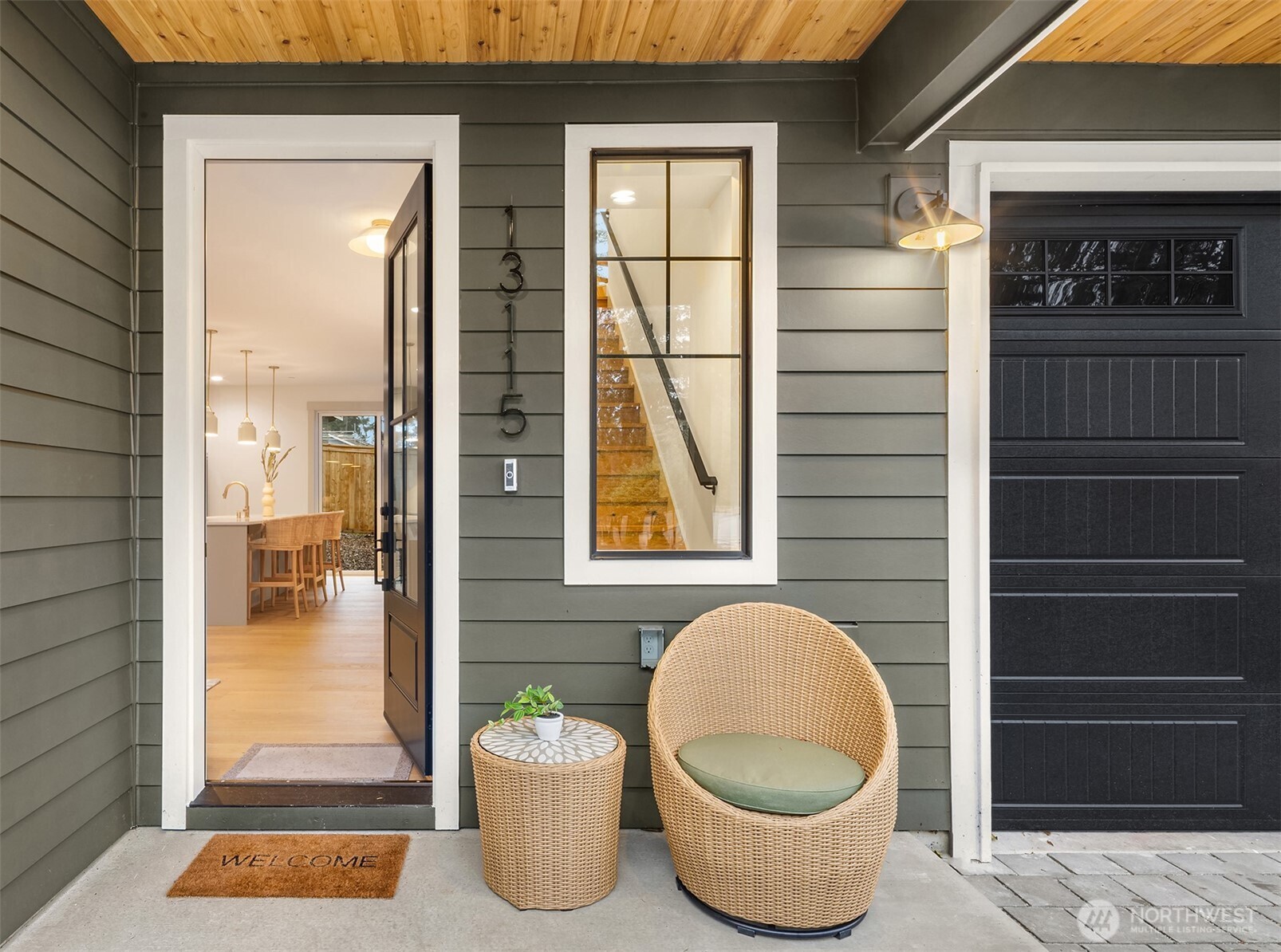 Charming front porch