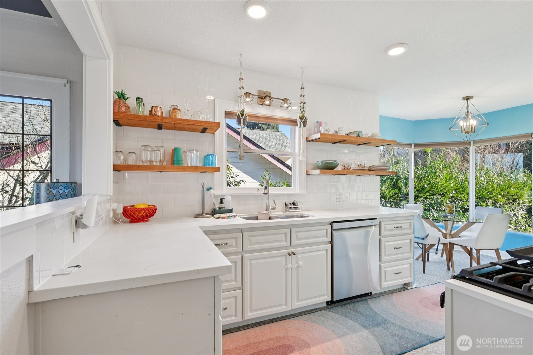 updated kitchen and appliances