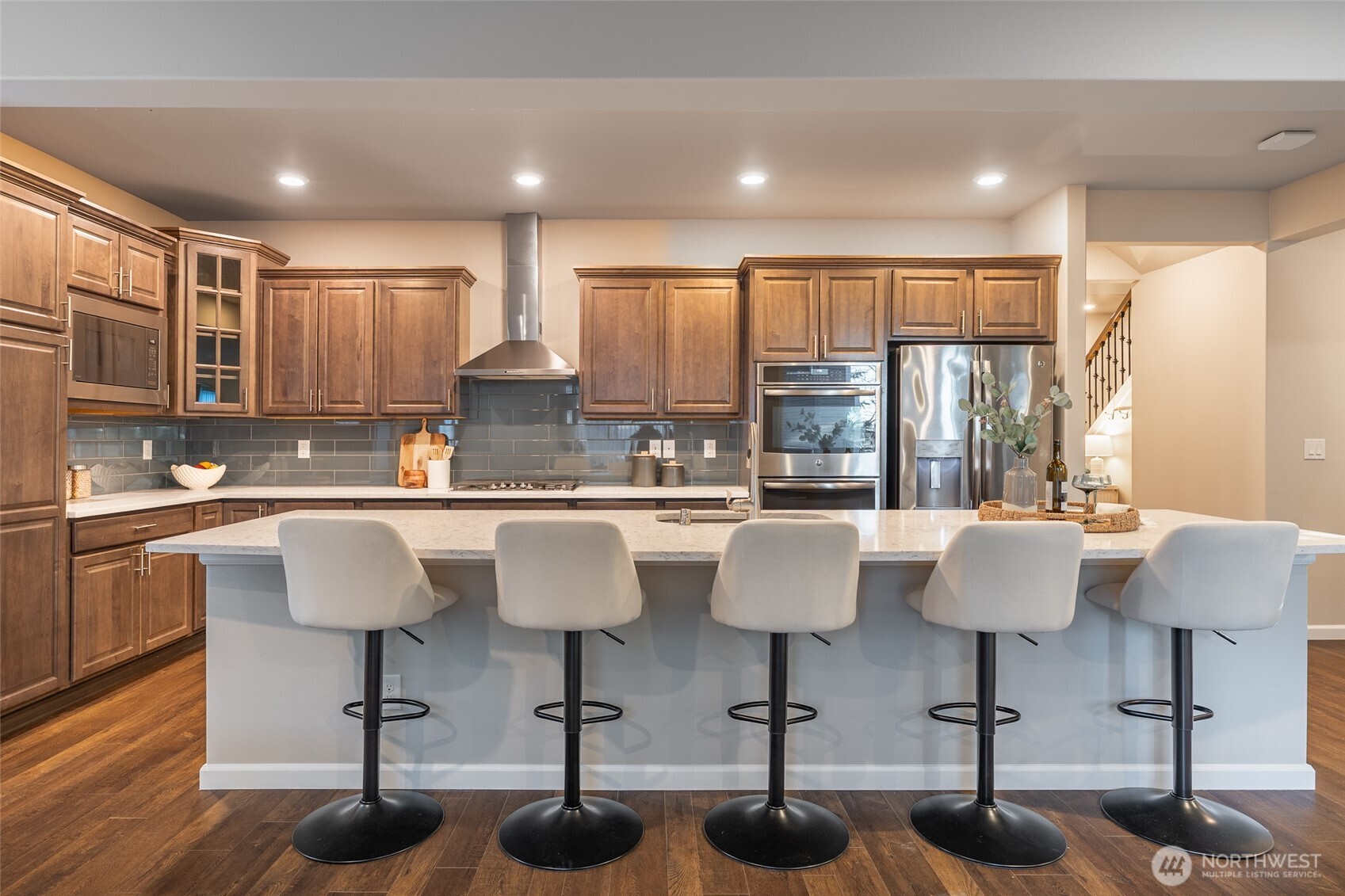 Large oversized island