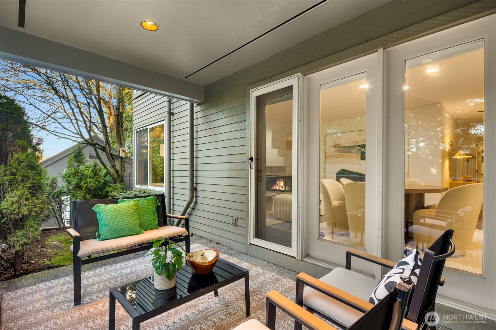 Balcony off the Primary & the Living Room