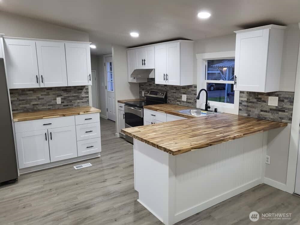 Kitchen - Brand New Appliances and Pristine Butcher Block (Butcher Block close-ups coming soon)