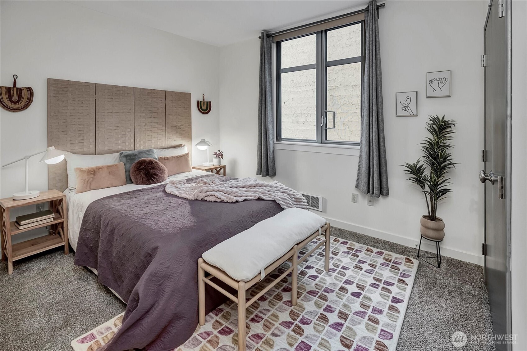 Second bedroom. Use as a home office, or flex space