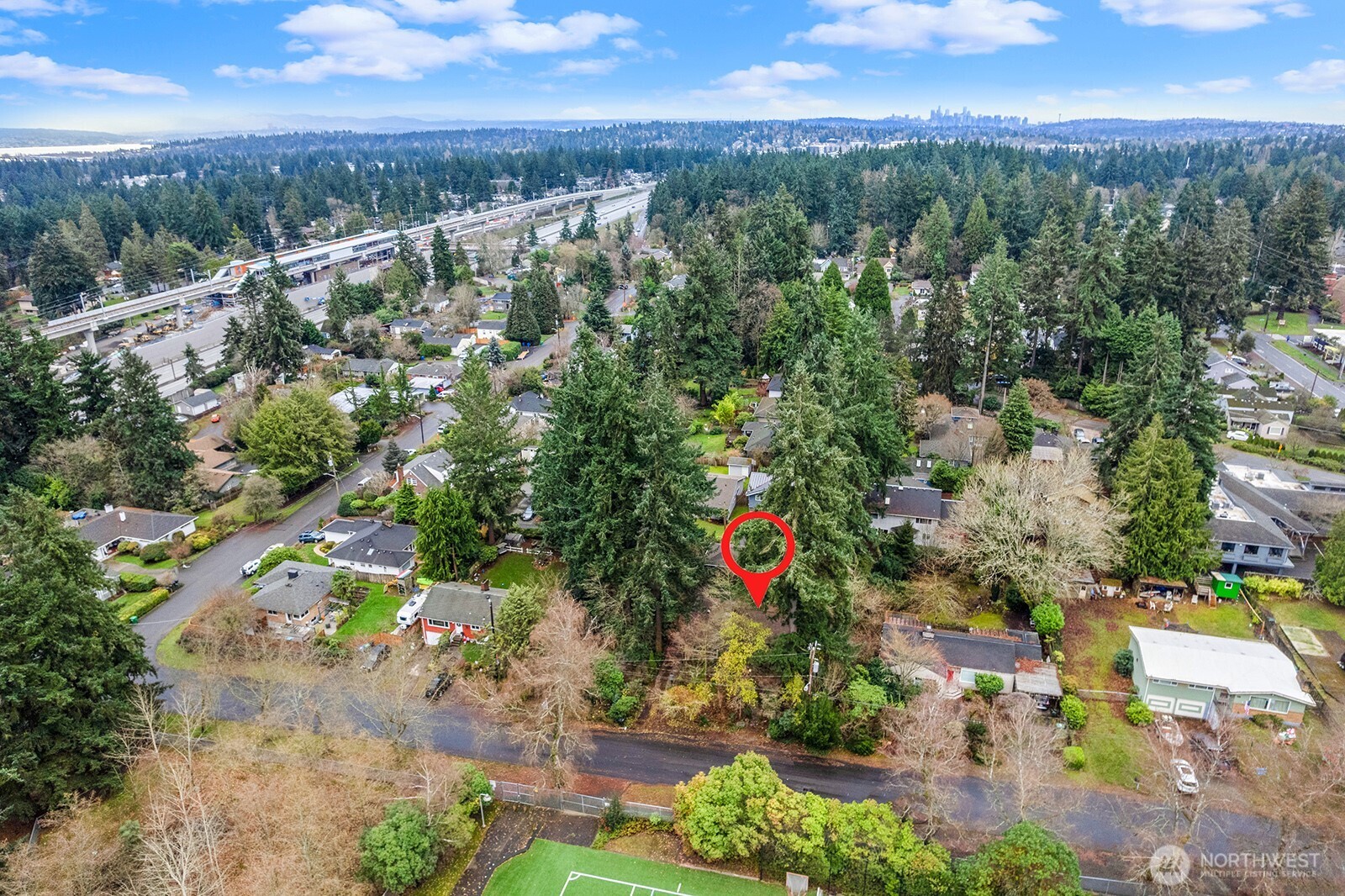 This home is so close to I5 and the new light rail stations at NE 145th and NE 130th.