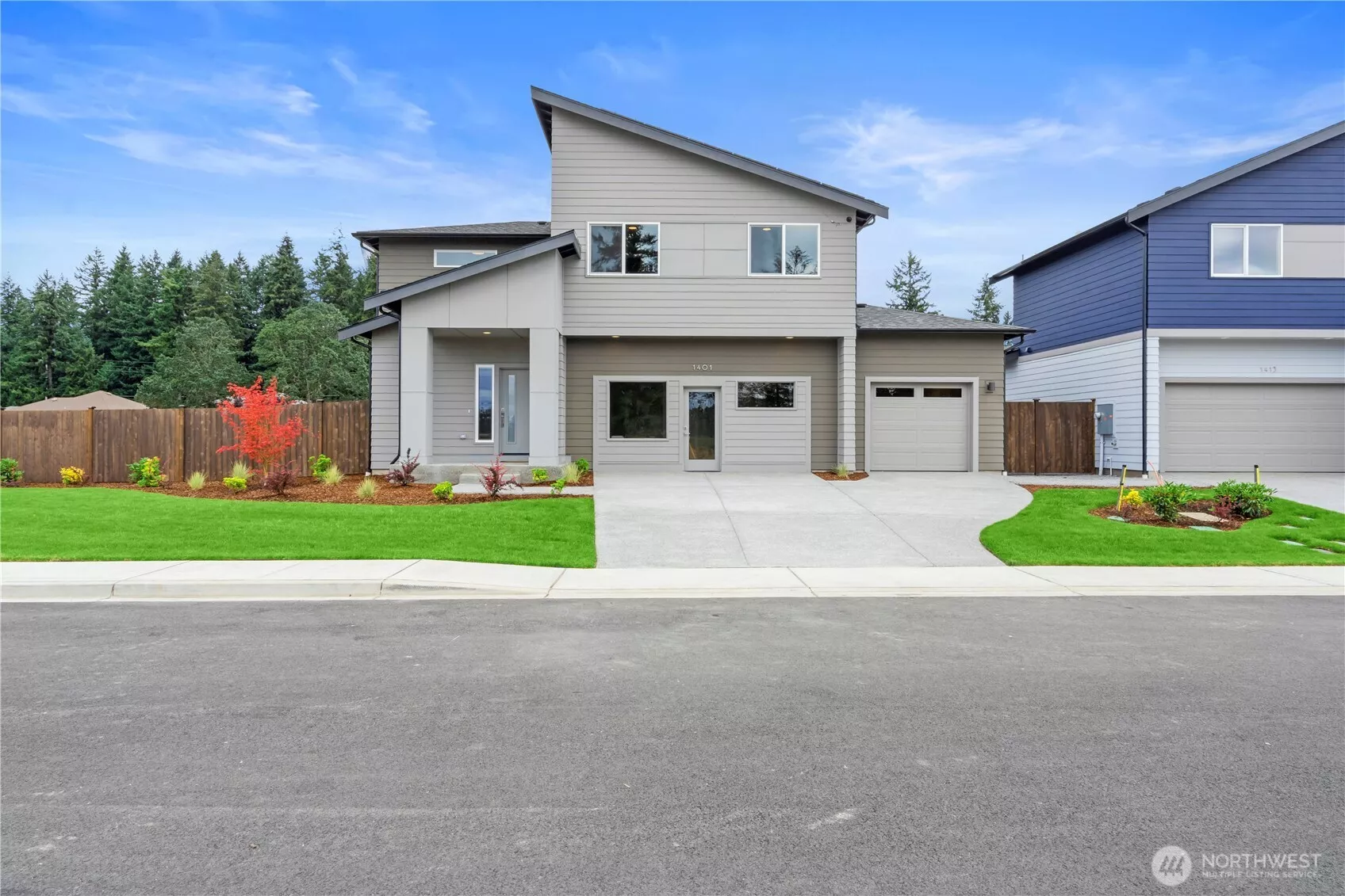 office entrance will be garage door