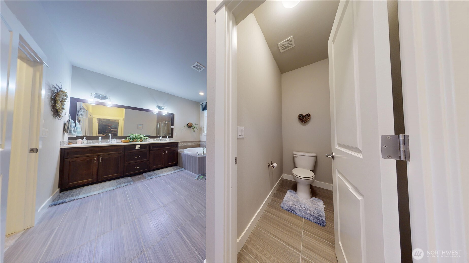 Primary suite with water closet