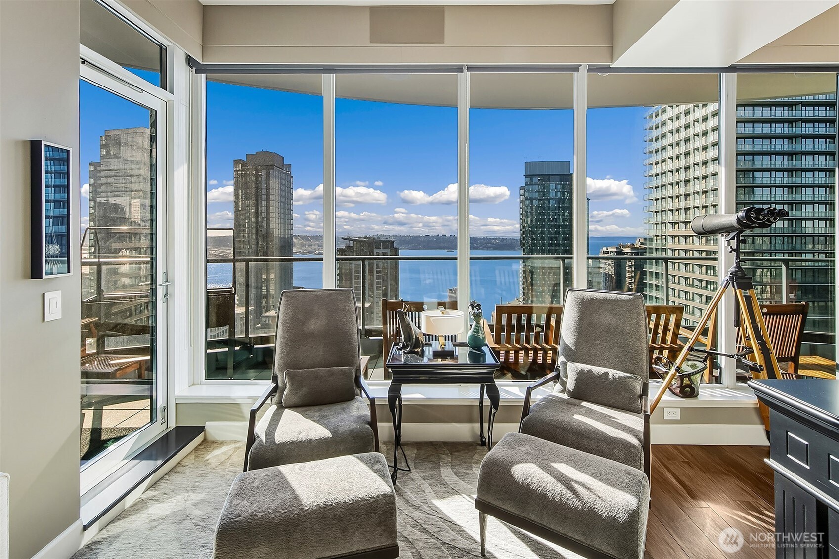 it's cloudy day but still looks beautiful from this view!