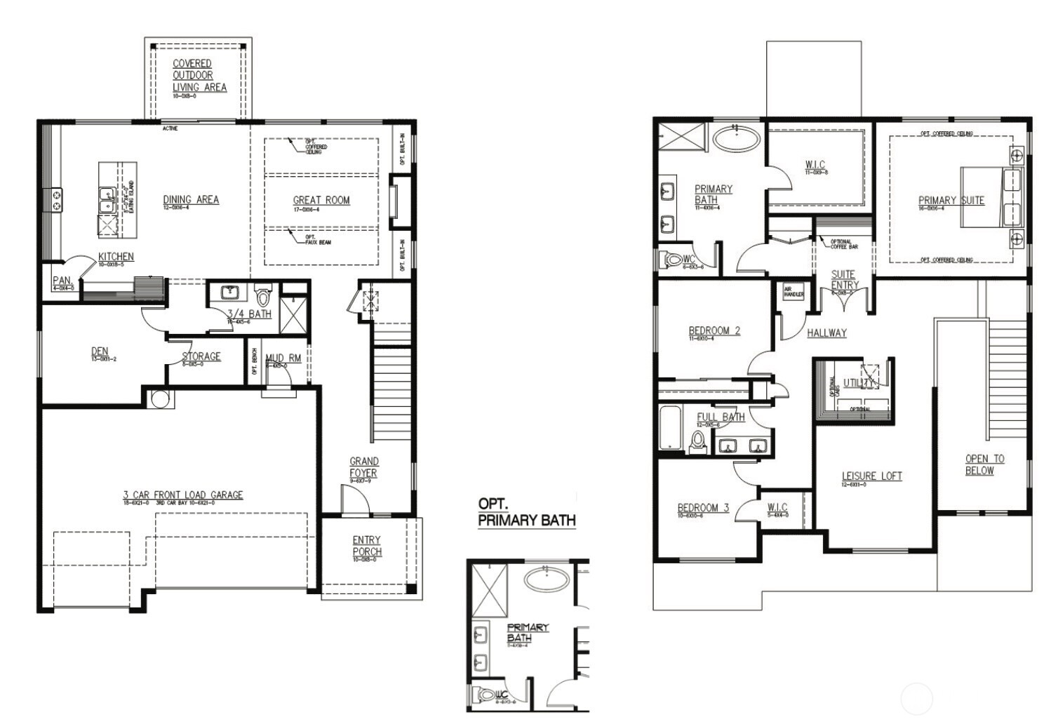 Interior pics not of actual home. May contain upgrades. Colors and finishes may vary.