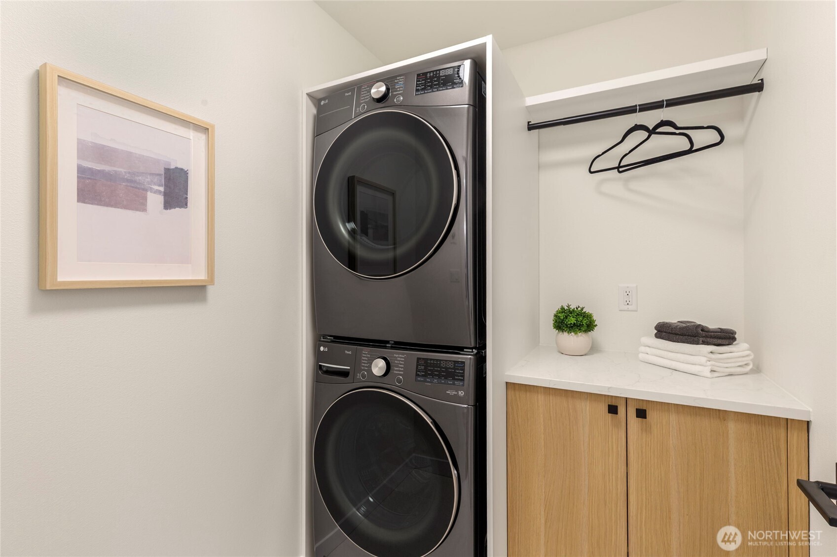 Dedicated Washer and Dryer room.