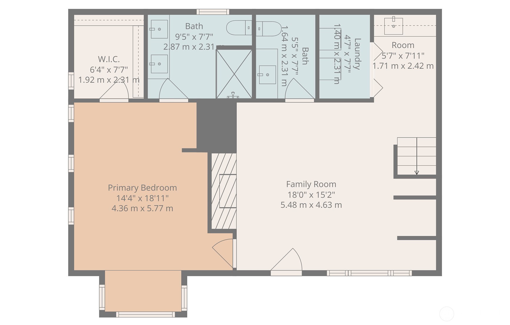 lower floor plan