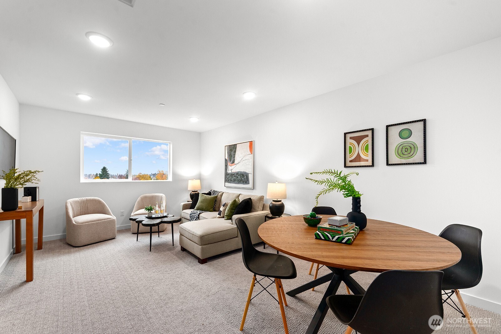 Pictures of model home.